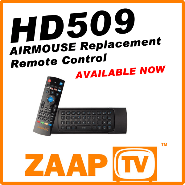 ZAAPTV HD509 Air Mouse Remote Control