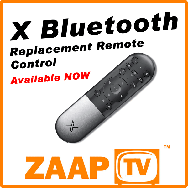 ZAAPTV "X" Remote Control