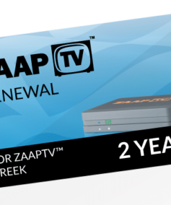 ZAAPTV 2 Year Renewal Card CLOODTV GREEK