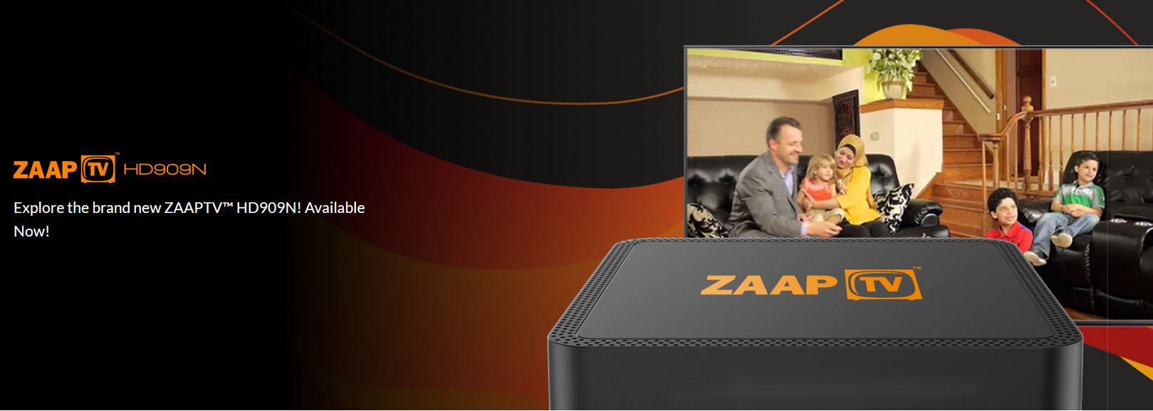 ZaapTV.com.au - ZAAPTV HD909 Header