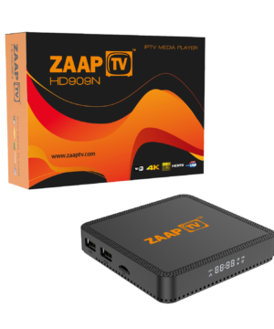 ZAAPTV HD909 with 2 Years Service GREEK TV or ARABIC TV – New Model for 2023